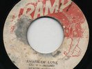 AWARE OF LOVE / HARD WAY TO GO   BUSTY BROWN (1Away 1969 Soulful Reggae) No UK ?