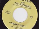 45 RPM Diana Ross & Supremes NO LABEL INFO  Funny Girl  MOTOWN