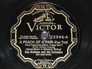JAZZ 78 rpm RECORD Victor GUS ARNHEIM A peach of a pair / LEO REISMAN Maybe...