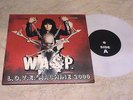 WASP  LOVE MACHINE 2000  RARE LIMITED 7' INCH SINGLE  FLEXI DISC  MANOWAR