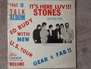 THE ROLLING STONES 1965 ED RUDY INTERVIEW LP ORIGINAL IN SHRINK SUPER RARE