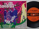 BEE GEES To Love Somebody Oz EP SPIN 60s COVER Pic 45 AUSTRALIA Barry Gibb EX