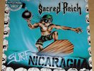 SACRED REICH - SURF NICARAGUA, 2014 EU TURQUOISE/WHITE vinyl LP, 034/200 NEW