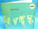 LP FREE - HIGHWAY // GERMANY 1st PRESS PINK ISLAND GATEFOLD