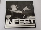 INFEST Live KXLU LP 2001 DEEP SIX / DRAW BLANK USA 90's POWER VIOLENCE