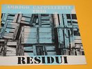 ARRIGO CAPPELLETTI TRIO LP RESIDUI TOP ITALIAN JAZZ ORIG 1982 SIGILLATO SEALED