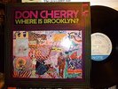DON CHERRY Where Is Brooklyn LP Blue Note VAN GELDER NM/NM 1969 Pharoah Sanders