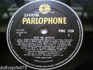 BEATLES UK – With the Beatles LP, with ‘Decca’ ridged labels.