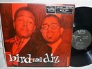 jazz BIRD AND DIZ M-/EX parker gillespie verve mono  trumpet LP