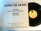 DEPECHE MODE - just can't get enough / new life - SIRE - PROMO - VG++