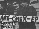 ANTI-CIMEX anarkist attack EP SHITLICKERS cracked cop skulls EP - SWEDEN PUNK