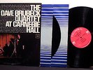 DAVE BRUBECK QUARTET At Carnegie Hall '63 Columbia MONO 2LP NM-