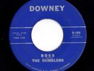 Mod Surf Tittyshaker Rockabilly 45 RUMBLERS Boss/I Don't Need You No More Downey