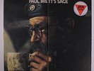 PAUL BRETT'S SAGE: Schizophrenia  LP (UK, dark red 'translucent' vinyl disc, tr