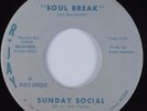 Funk 45 SUNDAY SOCIAL Soul Break R-JAY HEAR NM