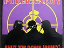 Original RAP 45 7” Public Enemy SHUT ‘EM DOWN remix 1991 Pete Rock PE Def Jam