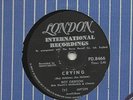ROY ORBISON  ULTRA  RARE  SOUTH AFRICA  78  CRYING / CANDY MAN  EX