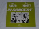 CHET BAKER lee konitz LP in concert India Navigation 1052 perfect NEAR MINT