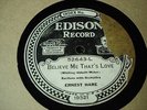 EDISON 52643 WALTER SCANLAN Smiling Irish Eyes/ERNEST HARE ELECTRIC Last one N-