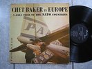CHET BAKER QUARTET LP In Europe Jazz Tour Nato PACIFIC JAZZ microgroove