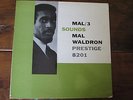 Mal Waldron Mal / 3 Sounds Prestige New Jazz DG mono 1st Yellow NM