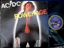 AC DC Powerage  LP   PROMO Albert AUSTRALIA *  Bon Scott RARE MAXICUT Blue Label