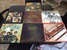LP THE BEATLES 7 dischi VINILE let it be, revolver, long plain 33 Giri