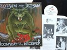 FLOTSAM AND JETSAM - Doomsday for Deceiver LP 1986 , Top Zustand // mortal sin