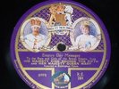 UK 78 rpm RECORD hmv KING GEORGE V & QUEEN MARY Empire Day Message PICTURE LABEL