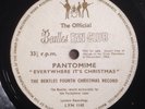 The Beatles Fourth Fan Club Xmas Flexi 1966 Pantomime Rare Vintage Memorabilia