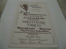 RARE HIPHOP HALF SIZE FLIER KEITH CAESAR BROTHERS DISCO FUNKY 4 PLUS 1.BUDDY ESQ