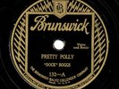 78 RARE Pretty Polly / Danville Girl   Dock Boggs BRUNSWICK 132 LISTEN BOTH