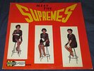 Meet The Supremes LP 1964 Original Stools Cover 606 w/ Inner Motown NICE USA