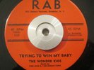 Funk/Soul 45 The Wonder Kids Trying to Win My Baby RAB ORIG Pee Wee & Sensations