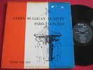 VG+ RARE JAZZ LP - GERRY MULLIGAN QUARTET - PARIS CONCERT - PACIFIC JAZZ 1210