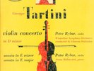 VIOLIN / PETER RYBAR / TARTINI Violin Concerto & Sonatas /WESTMINSTER WL 5118