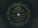 KING OLIVER & HIS ORCHESTRA   St James Infirmary    pre war hot   VICTOR 22298-A