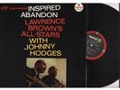 LP Lawrence Brown All-Stars with Johnny Hodges - Inspired Abandon IMPULSE AS-89