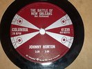 JOHNNY HORTON THE BATTLE OF NEW ORLEANS 78 RPM 1959