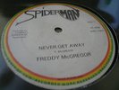 Freddy McGregor Never Get Away Rare Killer Roots 12