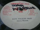 Barry Brown Run Wicked Man Rare Killer Roots 12