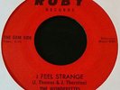 ORIGINAL NORTHERN SOUL 45 - THE WONDERETTES - I FEEL STRANGE - RUBY - DETROIT