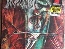 INCANTATION Onward To Golgotha Red Vinyl LP Death Metal Patch & Stickers
