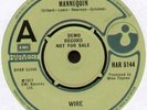 WIRE   MANNEQUIN   1977 UK 3-TRACK 