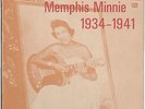 MEMPHIS MINNIE   1934-1941   1974 UK 14-TRACK MOMO LP RECORD   FLYRIGHT LP 108