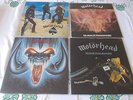 4 MOTORHEAD vinyl albums TIL HAMMERSMITH,ACE OF SPADES,BEAR TRAP,ROCK'N' - pics+