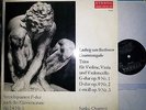 BEETHOVEN String Quartet Nr.1 Trios Nr.1-3 SUSKE Q. ETERNA 2 LP 826107-108