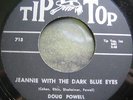 HEAR Rare Rockabilly RE Doug Powell - Jeannie With The Dark Blue Eyes-Tip Top 45
