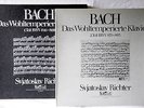 COMPLETE SET WELL TEMPERED CLAVIER J.S. BACH RICHTER 2 BOX SET