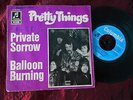 SP PRETTY THINGS - Private Sorrow / Baloon Burning 1968 Germany MONO 45
